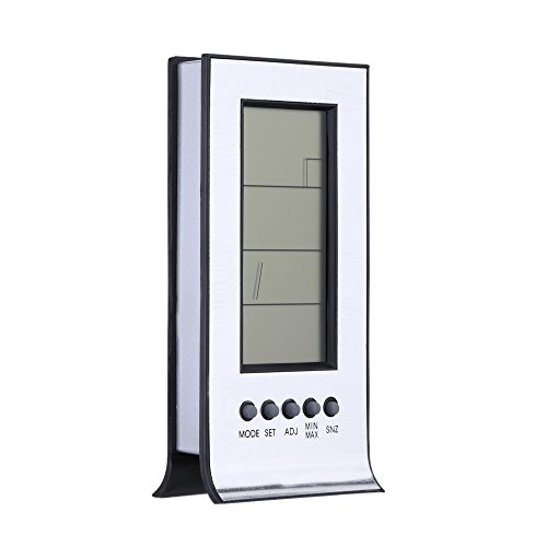 Indoor-Outdoor-Funkwetterstation Wecker Snooze-Prognose Kalender - 7