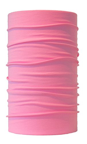 HeadLOOP - Pañuelo multifunción de microfibra, disponible en varios colores, color Rosa, tamaño Talla única