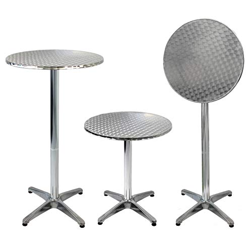 aluminum folding side table