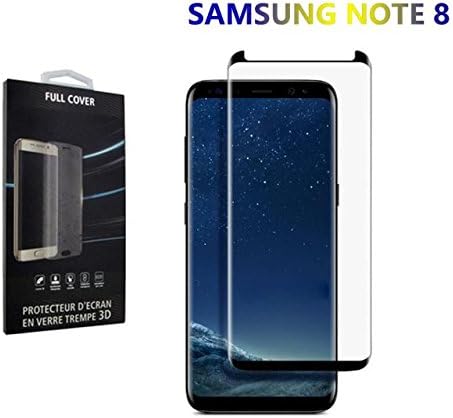 Full Contour Black Tempered Glass Film for Samsung Note 8 N950