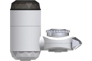 HiCOZZIE Scaldabagno Istantaneo Elettrico Rubinetto Acqua Calda Istantanea per Rubinetto lavabo da Bagno Scaldabagno Istantaneo Spina UE