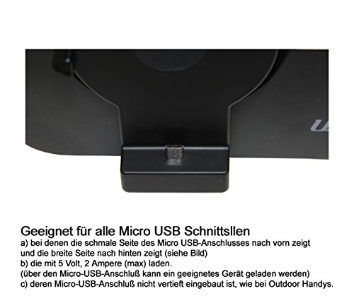 10 Watt Micro Hi-Fi System für Samsung S4 S5 S3 S2 S6 A3 A5 Alpha K zoom POCKET 2 Trend Lite Young 2 DUOS TAB 3 SIII mini Note 4 Core J5 .. für Musik Video Bilder mit Micro USB & Bluetooth Soundsystem Lautsprecher Sound Tube Fernbedienung – weiß white weiss - 9
