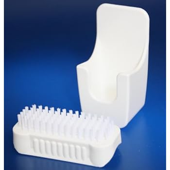 MAAJ Rasenmäherbürste Aus Buchenholz - Made In Germany Mit Elastonborsten