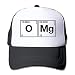 Produktbild errterfte WZN Oxygen and Magnesium OMG Periodic Table Science Chemistry Funny Hat with Red Personalized Hat Comfortable Adjustable