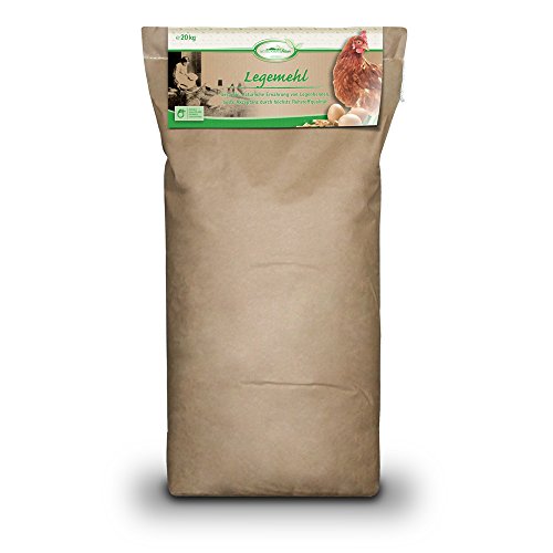 Mühldorfer, Futter für Legehennen, Förderung der Legeleistung, Nature Legemehl, 20 kg Sack