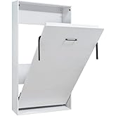 MODAMOB Smart Furniture Vertical Pop-Up Wooden Case Wall Bed Mechanism (MAKE YOUR OWN WALL BED) (90x190 cm)