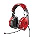 Produktbild Mad Catz F.R.E.Q.7 Dolby 7.1 Surround-Sound-Gaming-Headset für PC, rot glänzend (3,5mm Klinkenstecker, 2m USB-Kabel, inkl. Headsetständer)