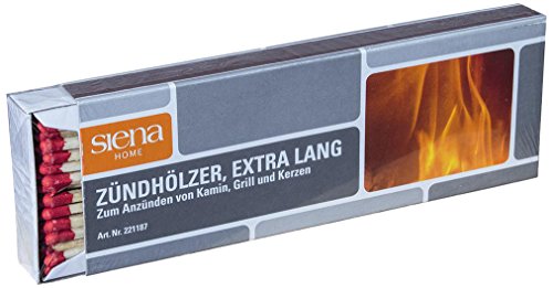 SIENA HOME Langzündhözer 17 cm, 40 Stück 40 Stück, 221187