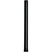 Embellecedor Estufa Chimenea Embellecedor Esmaltado Negro Para Estufas Y Chimeneas - 80mm, Resistente Hasta 900°C - S&M 485602 Estufa De Pie