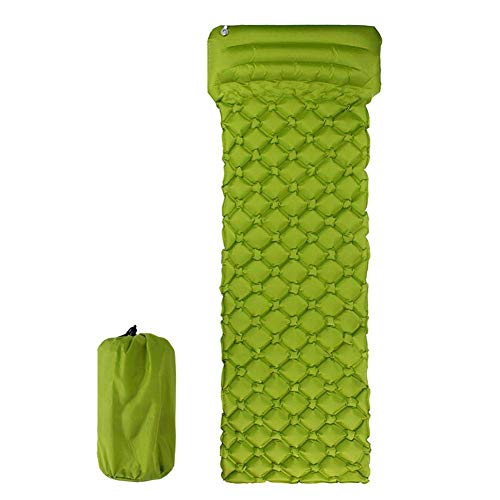TPU Inflatable Camping Mattress,Sleeping Pad Ultralight 508g,Outdoors Lab Sleeping Pad,Portable & Folding Inflating Single Bed,for Hiking Hammock Tent & Backpacking