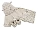 Natures Purest Organic Cotton Baby Sleepy Sheepy Bathrobe and Slippers 0-6months