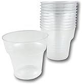 Transparent Crystal Mica Extra Hard Plastic Cup 180 cc -1.quality. 50 pieces
