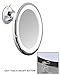 Sanheshun Makeup Mirror 5X Magnifying Lighted Compact Mirror with Suction Base , Round