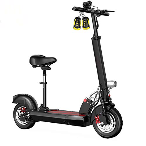 Preisvergleich Produktbild H&YL Intelligent Elektro Scooter,Faltbarer Erwachsene Scooter Doppelscheibenbremse Schnellladung Einknopf-Fernbedienung Mit Unisex Elektroroller