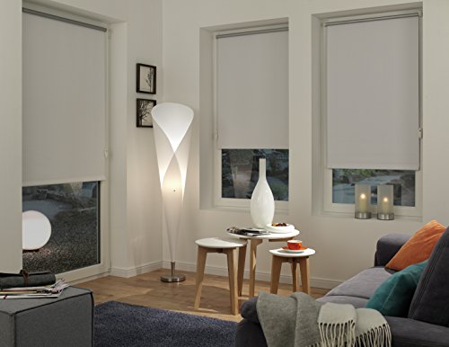 Gardinia 12551 Easyfix Rollo Thermo, für Fenster, 75 cm x 150 cm, weiß - 5