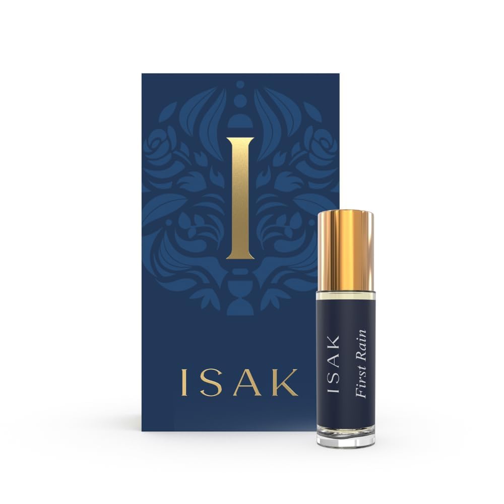 ISAK Attar for Unisex, Alcohol-Free Luxury Attar Earthen Scent of Rain, Fragrances Roll On Perfume for Men & Women, Natural A