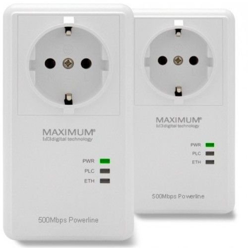 Preisvergleich Produktbild Maximum XO-500 S Powerline Starter Kit 500Mbps