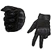 Produktbild Graceme Handschuhe Motorradhandschuhe für MTB Mountainbike Motorrad Motocross Quad Paintball Airsoft Security Tactical Militär KTM Fahrrad Rad Herren Damen Touchscreen Voller Finger Schwarz L