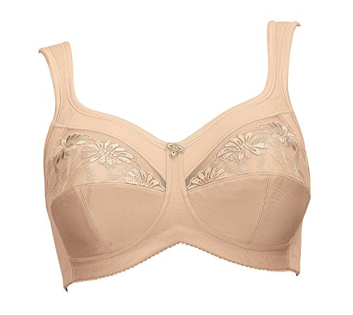 AnitaCare Safina Women`s Embroidered Wire-free Mastectomy Bra, ANI-5349X, 42B,