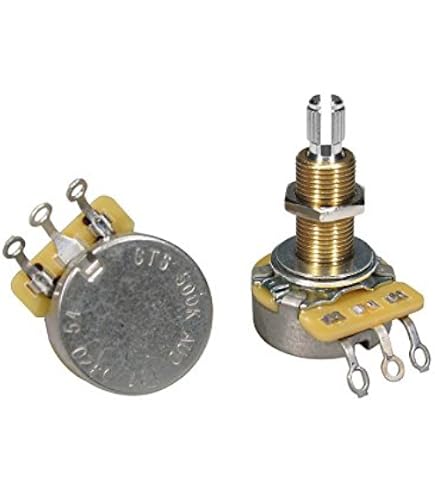 Potenziometro Audio Conico A Albero Solido CTS 250K O 500K - Per