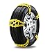 Produktbild LQZHP Rindersehnenverdickung, universelle Winter-Notfall-Schneekette für Auto, LKW, SUV, Straße, Schnee, Straße, Auto Sicherheit