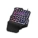 Produktbild Jamicy Gaming Tastatur, G30 Kabelgebundene Gaming Tastatur mit LED-Hintergrundbeleuchtung 35 Tasten Einhändige Folientastatur