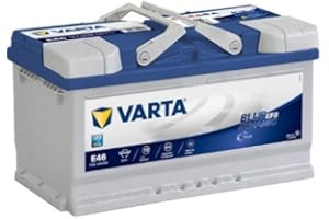 DFGRICAMBI Batería varta E46 blu-dyn-efb 12 V 75 Ah Dim: 315 x 175 x 175 B13 pol.1DX