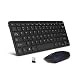 Produktbild Schwarz Wireless Mini QWERTY Tastatur Und Maus für Philips 40PFT5509 40" SMART TV