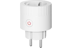 THIRDREALITY Smart Plug E3 med energiövervakning, Zigbee-repetition, fjärrkontroll, timer & schemafunktion, Zigbee Hub krävs