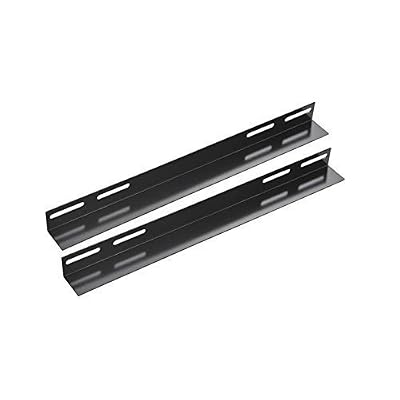 Kimex Kit de 2 rails en L pour rack et baie informatique 19'', Long. 450mm