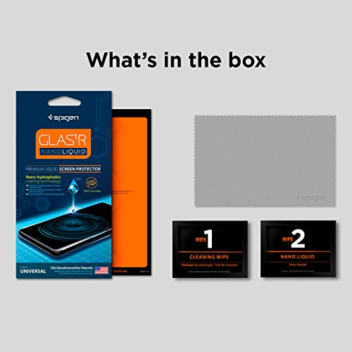Spigen GLAS. TR Nano liquido universale pellicola protettivaÂ â€“Â trasparente