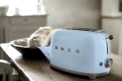 Smeg TSF01PBEU Toaster 2 Scheiben, pastellblau - 4
