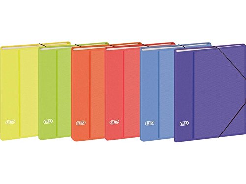 Elba 163549Carpeta clasificadora A4, 12 separadores, multicolor