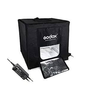 Godox LSD60 Mini Photography Studio Lighting Tent, 5800K Double LED Light Boards Studio Box for Photography Shooting (24 x 24 x24 inch)