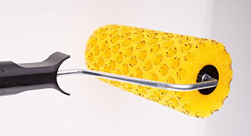 POWERFIX® Erbsloch Rollputz-Roller – 18 cm Walze mit Griff - 3