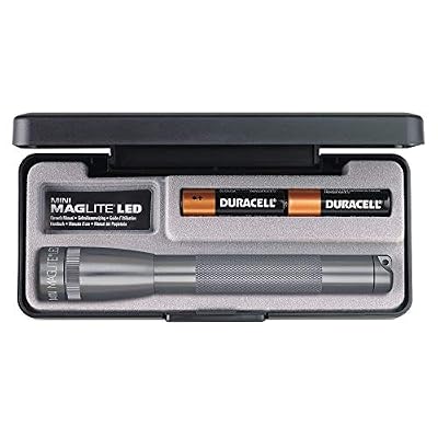 Maglite Mini 2AA/R6 LED coffret mixte adulte Gris 16.8 cm