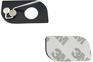 WEREWOLVES Porte-flèche magnétique Aluminium Tir à l'arc Classique Arc de flèche Porte-flèche Auto-Collant Porte-flèche Accessoire de Chasse Gauche et Droite
