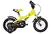 Produktbild S'COOL Kinder Xxlite Alloy Kinderfahrrad, Yellow/Black Matt, 12 Zoll