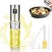 Produktbild Acreny Edelstahl Öl Sprayer BBQ Silikonbürste Öl Flaschenbürste Strohbürste Trichter für Küche