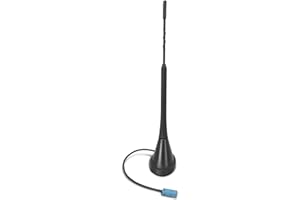 Konuooer Antena de techo HC97 compatible con Astra G/H Corsa C/D Meriva A Vectra C Signum Omega B Zafira A/B longitud de la varilla 28 cm