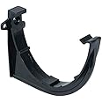 Osma 9T919B Deepline PVC-U 113mm Support Bracket Black Gutter 9T919 Guttering