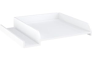 Shefa Kids Wickelaufsatz 601 mit Regal für Waschmaschine Weiß