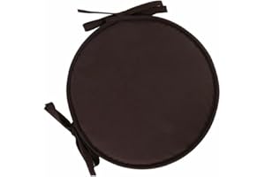 HIKAKA Coussins De Chaise De Jardin Ronds De Siège Tabouret De Bistro Patio Maison,Coussins Intérieur/Extérieur Colorés De Maison De Jardin Diamètre 30 cm/38 cm,Housse De Coussin De Meubles De Patio