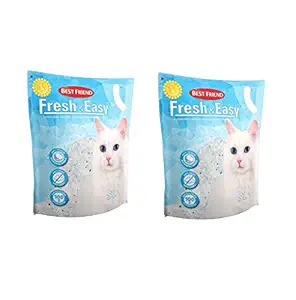 Petcrux Best Friend Fresh & Easy Silica Cat Litter 5L (Pack of 2-10 L)