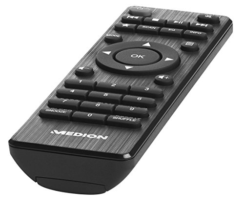 Medion 50056415 MD 87990 (2,8 Zoll TFT-Display) WLAN Internet-Radio, grau