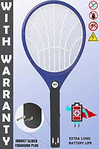 Weird Wolf ELF Mosquito Bat Racket (Black), with Warranty