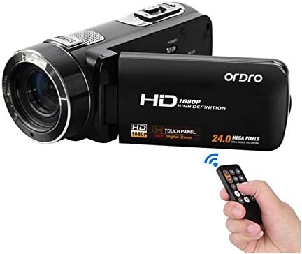Emperor of Gadgets Ordro HDV-Z8 Camcorder with 1080P Full HD, 16X Digital Zoom, 3.0 Inch Touch Screen LCD (Camcorder Only)