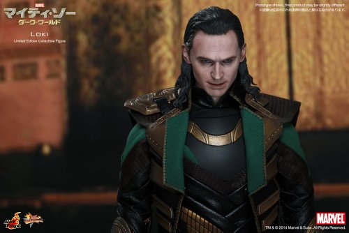 Hot Toys 1:6 Scale Loki/Thor The Dark World Figure