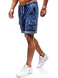 Kurze Hose für Herren. Hosenbund mit regulierbarem Tunnelzugband