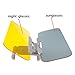 LemonBest® Universal Car Anti Glare Headlight Sun Visor Shade 2 in 1 Auto Glasses Driver Night Vision Goggles for Day & Night Driving